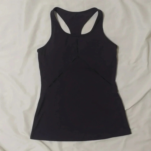 Fabletics Racerback Tank Top, Color Gray Size XS - Picture 1 of 9